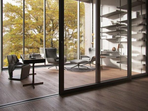 cửa đi trượt nhôm kogen