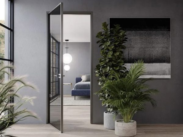 cửa nhôm kenwin ultra slim nội thất