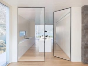 cửa nhôm kenwin ultra slim nội thất