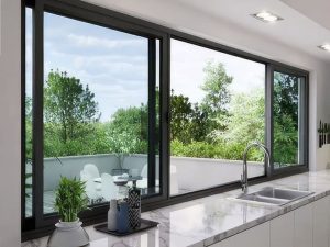 cửa sổ mở trượt nhôm kogen