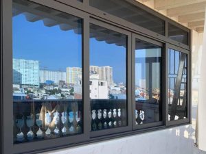 cửa sổ mở trượt nhôm xingfa nhập khẩu