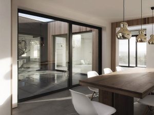 cửa trượt 2 cánh grando