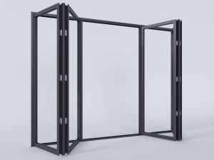 cửa xếp trượt ẩn bản lề kogen hệ 68