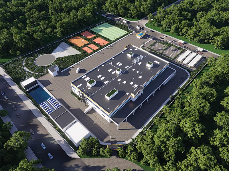 Công trình cung cấp suất ăn và dịch vụ Cảng hàng không Quốc tế Long Thành VINACS