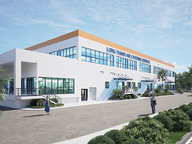 Công trình cung cấp suất ăn và dịch vụ Cảng hàng không Quốc tế Long Thành VINACS