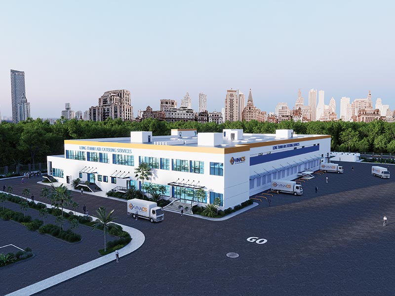 Công trình cung cấp suất ăn và dịch vụ Cảng hàng không Quốc tế Long Thành VINACS