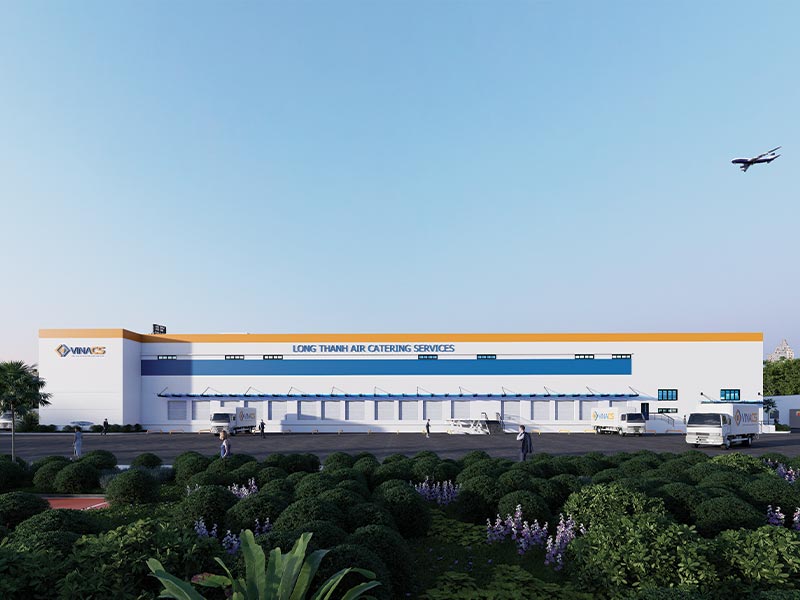 Công trình cung cấp suất ăn và dịch vụ Cảng hàng không Quốc tế Long Thành VINACS