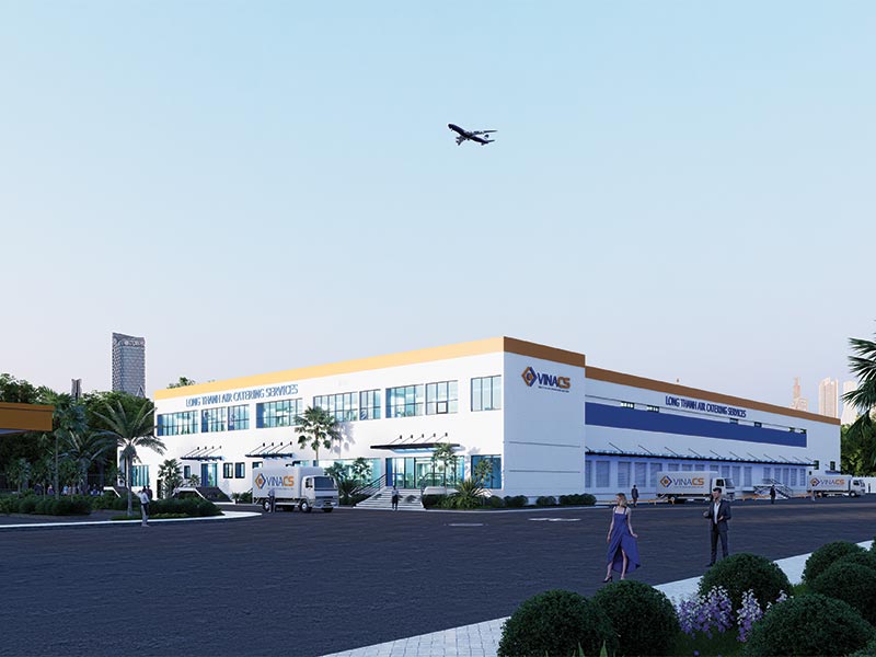Công trình cung cấp suất ăn và dịch vụ Cảng hàng không Quốc tế Long Thành VINACS
